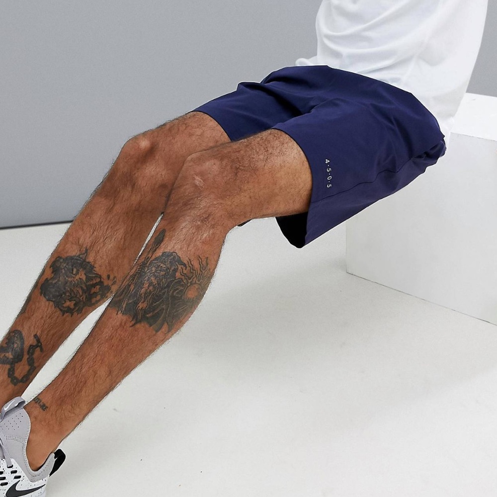 ASOS 4505 men’s training shorts navy sz small nwt